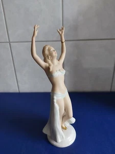 Statua porcellana Wallendorf ballerina-diva-vedette-mod n. 1457a - Foto 1 di 19