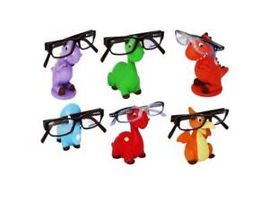 Dinosaur Glasses Spectacle Sunglasses Holder/Stand Ornament (6 Types) UK SELLER