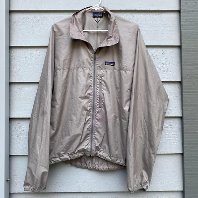 Chaqueta Patagonia Vintage Para Hombre Grande Ligera Shell GRIS Foto 1 de 4