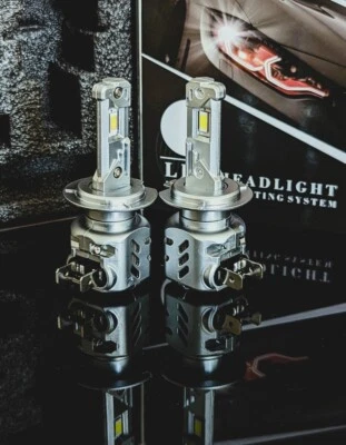 Faros LED 55W 6000K haz bajo actualización sin errores Audi Q5 2017-2023 H7. Foto 1 de 4