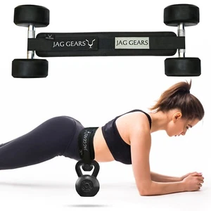 Cintura unisex spinta anca fitness casa palestra booty allenamento manubri allenamento esercizio - Foto 1 di 16