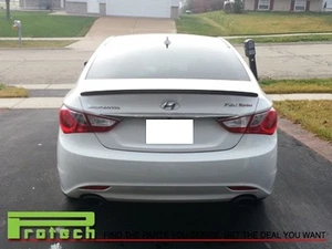 Carbon Fiber OE Style Trunk Spoiler Lip Wing for 2010-2013 Sonata YF Model Sedan - Picture 1 of 3