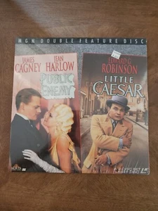 Public Enemy 1931 / Little Caesar 1930 -Laserdisc MGM Double Feature Disc SEALED - Imagen 1 de 5