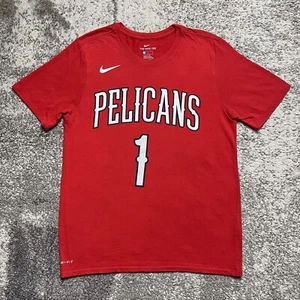 Nike NBA New Orleans Pelicans Zion Williamson Basketball Shirt Mens Medium - Picture 1 of 5