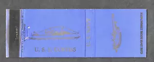 Copertina libro fiammiferi USS CURTISS US NAVY usura - Foto 1 di 2