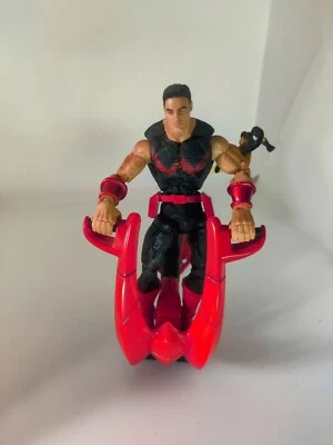 Marvel Legends WONDER MAN con Chaqueta Amarilla Legendary Riders Series Toybiz 2005 Foto 1 de 4