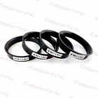 4x Spigot Rings 59,1 Mm - 54,1 Mm Conversion For Alloy Wheels