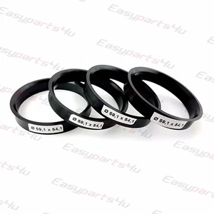 4x Spigot Rings 59,1 mm - 54,1 mm Conversion spigot rings for alloy wheels - Bild 1 von 3