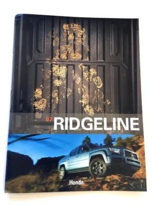 2007 Honda Ridgeline Truck 30-page Sales Brochure Catalog Book Foto 1 de 4