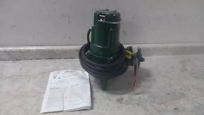 Zoeller G267-H 1/2 HP 460VAC 21.5 Ft Max Head Sewage Ejector Pump - Image 1 of 4
