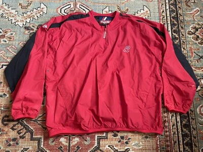 Chaqueta cortavientos Majestic Reading Fightin Phils Phillies XXL para hombre MiLB 2XL Foto 1 de 4