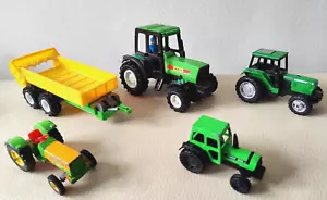 vintage TRAKTOREN Trecker Landmaschin LOT Sammlung Die Cast Model RARITY - Bild 1 von 3