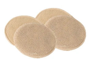 ENGEL Breast Pads (4) MERINO WOOL SILK nursing feeding organic washable reusable - Picture 1 of 1