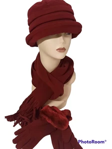 ENRICO CORTI TRIS CAPPELLO SCIARPA E GUANTI - Imagen 1 de 5