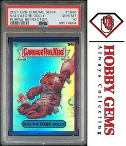 Salvatore Dolly PSA 10 2021 Topps Chrome Purple Refractor 214/250 164b GPK - Bild 1 von 2