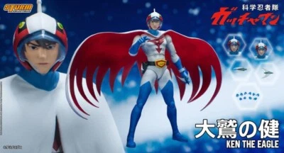 Figura de acción Storm Collectibles escala 1/12 Gatchaman Ken the Eagle EE. UU. EN STOCK Foto 1 de 4