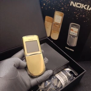 LUXURY RARE Nokia 8800 Sirocco Gold Edition 8800d Unlocked 2G GSM Mobile Phone - Photo 1 sur 19
