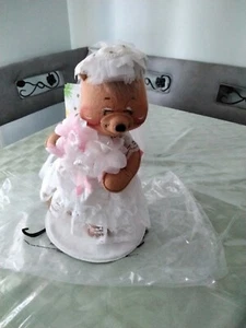 ANNALEE Wedding Bride  Bear 1991 - Picture 1 of 5