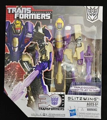 Transformers Generations Thrilling 30 Blitzwing Hasbro 2012 – NEW & Sealed - Image 1 of 4