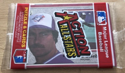 Donruss Action All Stars Pack 1983 con Mookie Wilson Mets Dave Stieb Blue Jays Foto 1 de 2