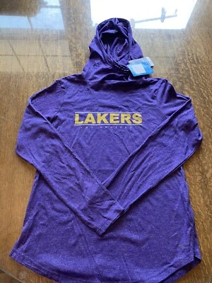 NUEVO CON ETIQUETAS NBA LA Lakers Mujer Columbia Camiseta con Capucha Talla M Z3 Foto 1 de 4