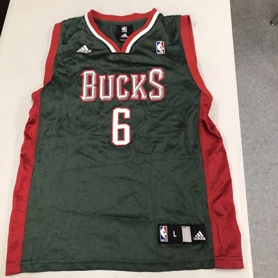 Camiseta deportiva vintage de los Milwaukee Bucks Andrew Bogut #6 juvenil grande (14-16) Foto 1 de 4
