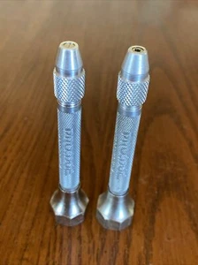 2 De Colección PRO-EDGE EE. UU. Mini Herramientas de Taladro Manual Torcido Madera Resina Joyería Plástico - Imagen 1 de 22