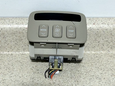 Cadillac Deville 2000 2005 calefacción trasera aire acondicionado panel de control beige OEM Foto 1 de 3