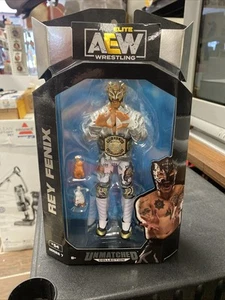 REY FENIX AEW Unmatched Collection Series 7 Wrestling Figure Jazwares #54 NEW - Picture 1 of 6