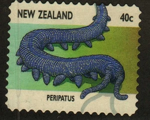 Neuseeland #1463 gebrauchte Peripatus Raupe - Bild 1 von 1