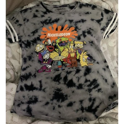 Camiseta Nickelodeon Rugrats Talla XS Pequeña Juniors Gris Gráfico Foto 1 de 4