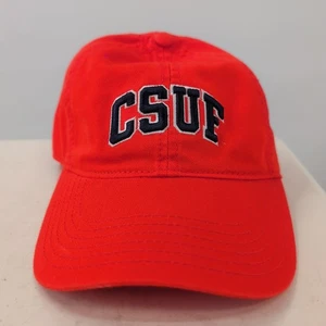 CSUF University Legacy Eye-Let Embroidered Sportswear Cap Hat Orange - Picture 1 of 7