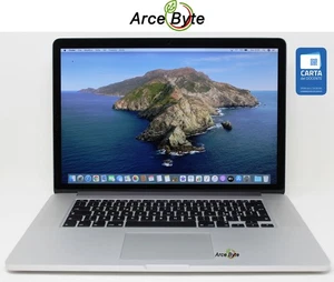 APPLE MACBOOK PRO 15" 2012 CORE i7 2,6 GHz RAM 8 GB SSD 256 GB CATALINA - Imagen 1 de 19