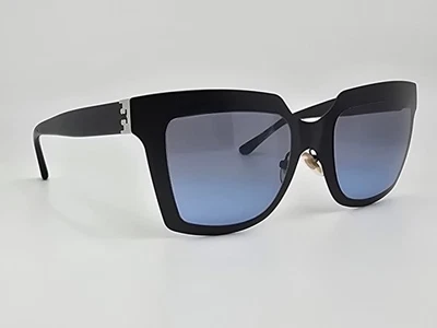 Gafas de sol Tory Burch TY6053 30798F marco negro mate lentes degradadas ojos de gato Foto 1 de 4