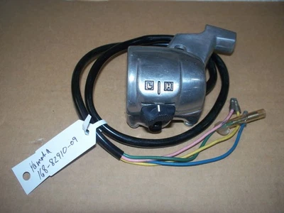 Soporte interruptor palanca barra izquierda Yamaha motocicleta 67 YR1 68 YCS1 AÑO 168-82910-09 Foto 1 de 4