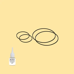 Riemen Öl = Kit 5 für Grundig CC 200 Tape Deck Compact System - Picture 1 of 4