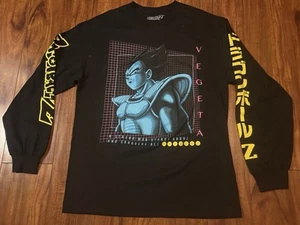 Vintage Style Dragon ball Z Vegeta Longsleeve M - Picture 1 of 6