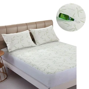 Nature Basics Bamboo Waterproof Mattress Protectors 35cm Stretch Skirt by Ala... - Imagen 1 de 8