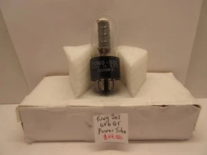 TUBO DE ALIMENTACIÓN TUNG SOL 6V6GT, NUEVO EN CAJA - Imagen 1 de 1