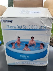 Bestway 10ft x 30" Swimming Pool Set With Filter- Heater + Lot of Extras - Picture 1 of 17