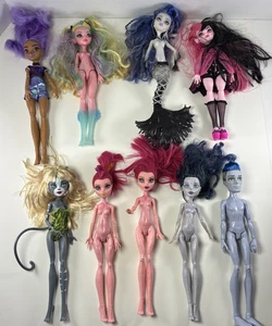 Konvolut 9 Monster High Puppen Clawdeen Wolf Lagoona Blue - Bild 1 von 6