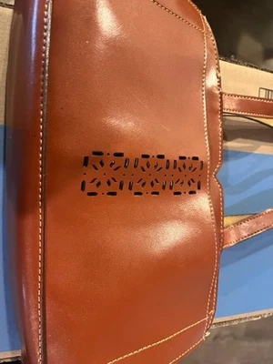 Apt. 9 bolsas de cuero marrón suave vintage Foto 1 de 4