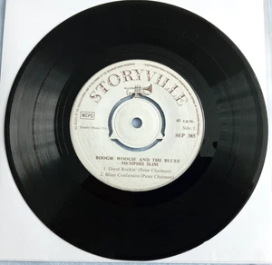 MEMPHIS SLIM, BOOGIE WOOGIE AND THE BLUES, STORYVILLE, BLUES ,BOOGIE, EX+ /EX. - Picture 1 of 3