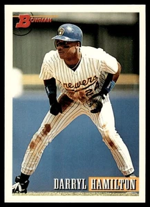 1993 Bowman Darryl Hamilton Milwaukee Brewers #239 - Picture 1 of 2