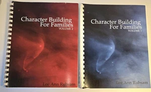 Character Building For Families Volume 1 & 2 by Lea Ann Rubsam - Picture 1 of 2