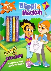 Blippi: Blippi and Meekah Love to Color! by Editors of Studio Fun International - Picture 1 of 1