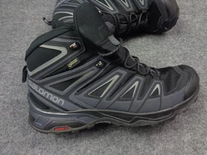 Botas de Senderismo Salomon X Ultra 3 Mid GTX Para Hombre Talla 11 Negro Gris Gore-Tex 398674 - Imagen 1 de 9