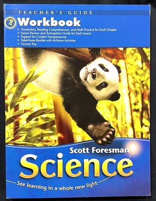 4th Grade - SCIENCE WORKBOOK (TEACHER EDITION) (2006, Scott Foresman) - Image 1 of 4