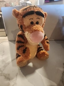 Disney Talking Tigger Posable Toy Plush Mattel 1998 12" Tall Pooh Tiger Untested - Picture 1 of 12