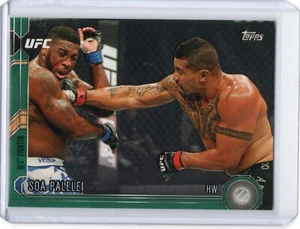 Soa Palelei /288 Green Parallel 2015 Topps Chronicles UFC SP Rare #’d Card #60 - Picture 1 of 2